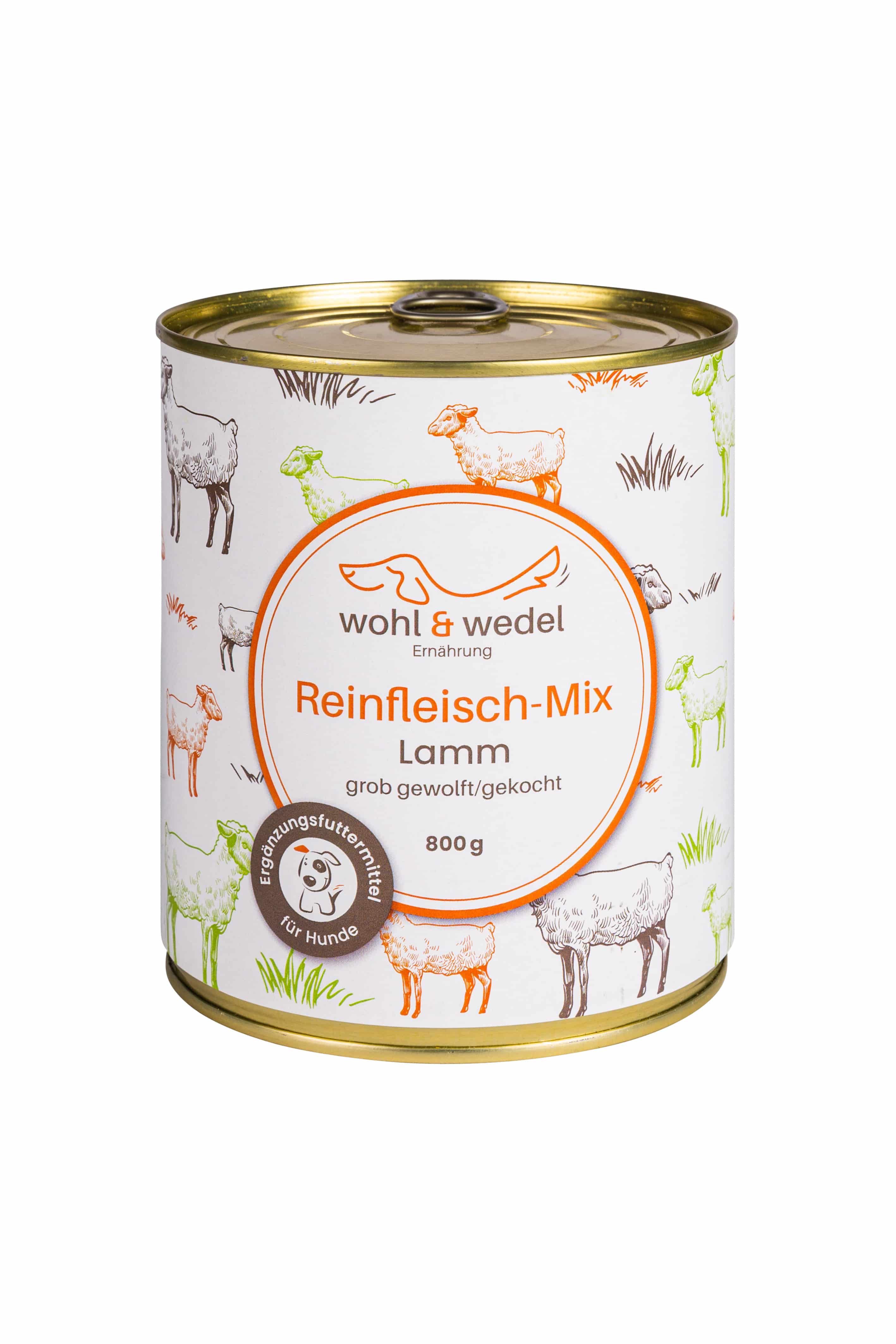 wohl & wedel Reinfleisch-Mix Lamm 800 g